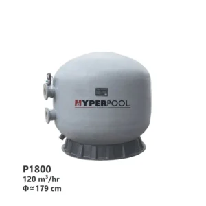 فیلتر شنی استخر ظرفیت بالای هایپرپول مدل P1800