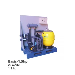 پکیج تصفیه استخر روکار مگاپول مدل Basic 1.5HP