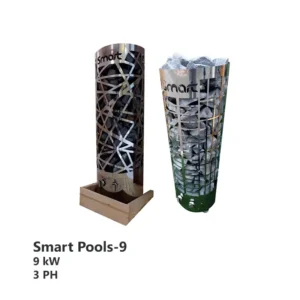 هیتر برقی سونا خشک Smart Pools 9 kW با تایمر و ترموستات
